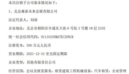森博營銷戰略調整 注銷兩家北京子公司，聚焦核心業務發展